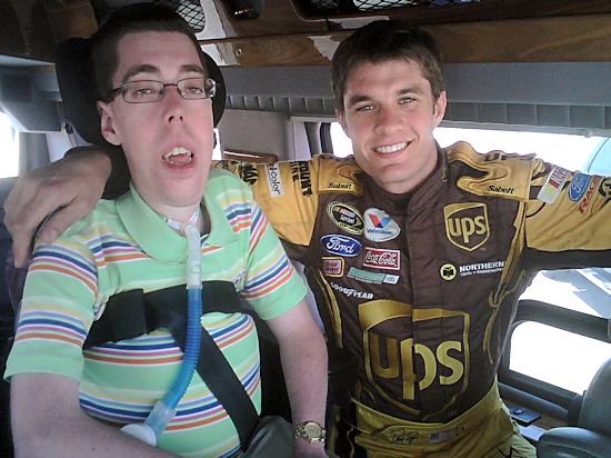 Jacob Berry Ministries: Jacob Berry with David Ragan