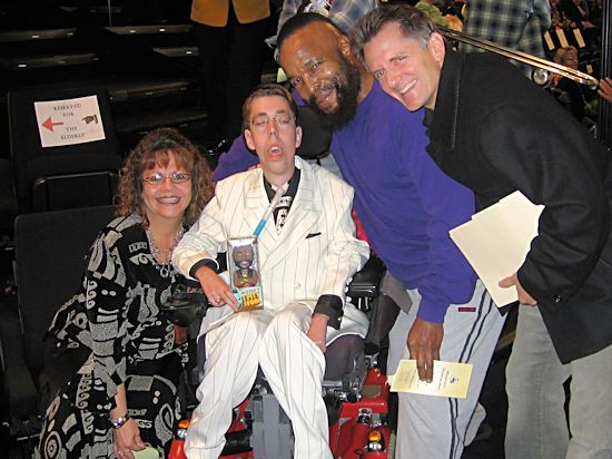 Jacob Berry Ministries: Yvonne & Jacob with Mr. T & Matt Crouch